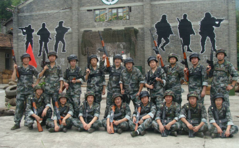 總參某部2010年心理拓展訓練